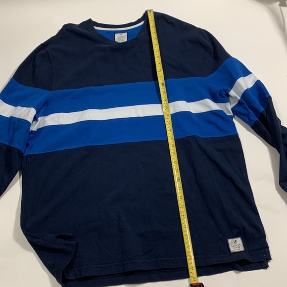 Denver Hayes 2XL Men’s Graphic Striped Sweater - Picture 7 of 8